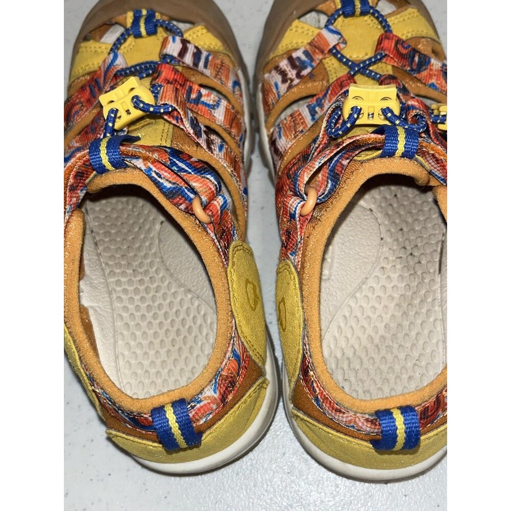 Keen Newport X Outdoor Afro Closed Toe Sandal Waterproof Shoe Hiking Kids Size 3 - Picture 6 of 9